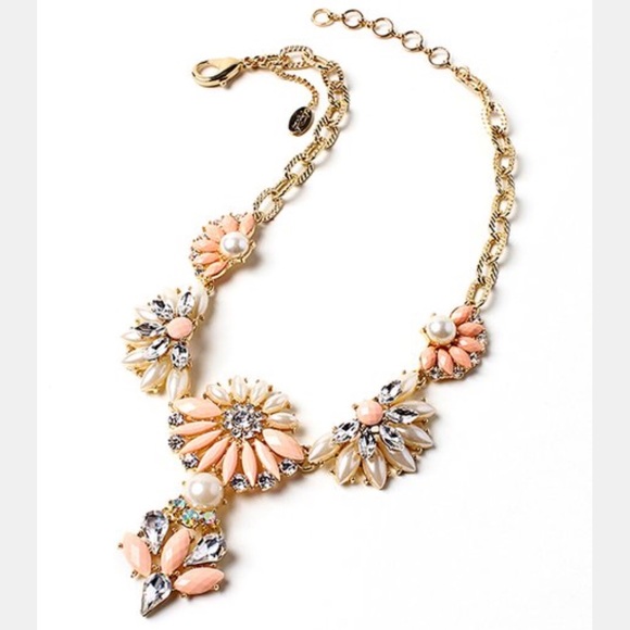 Amrita Singh Jewelry - Amrita Singh Peach & Pearl Necklace
